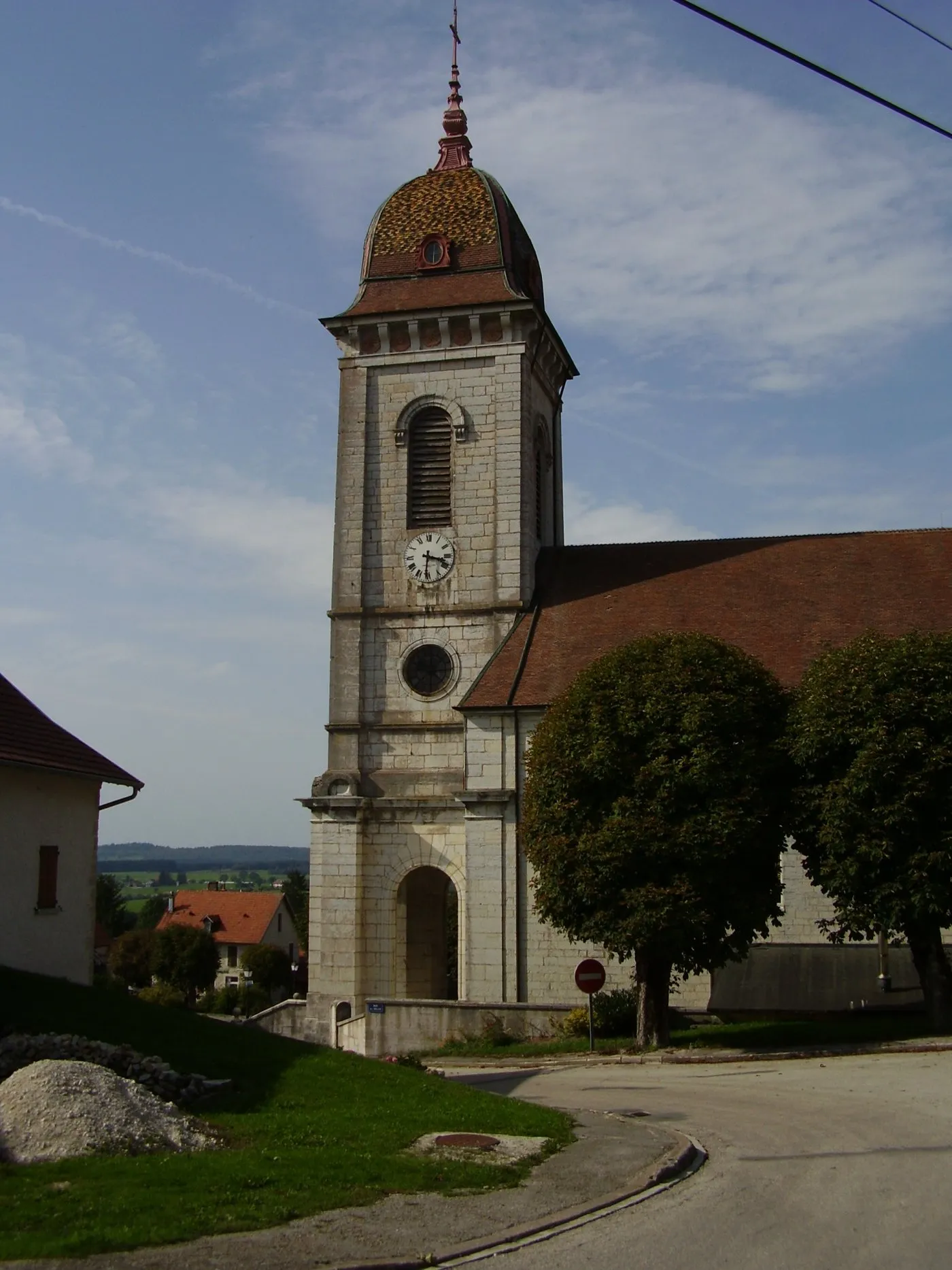 L'église de Loray, dans le Doubs