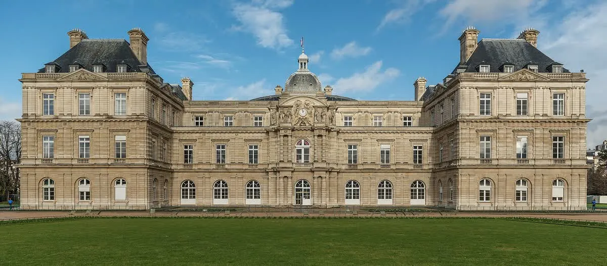 Le Palais du Luxembourg à Paris, siège du Sénat français